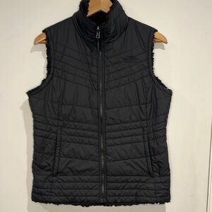 The North Face Charcoal Quilted Vest